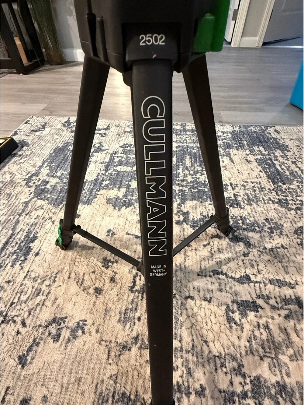 Cullmann 2502 Camera Tripod West Germany Pan Tilt